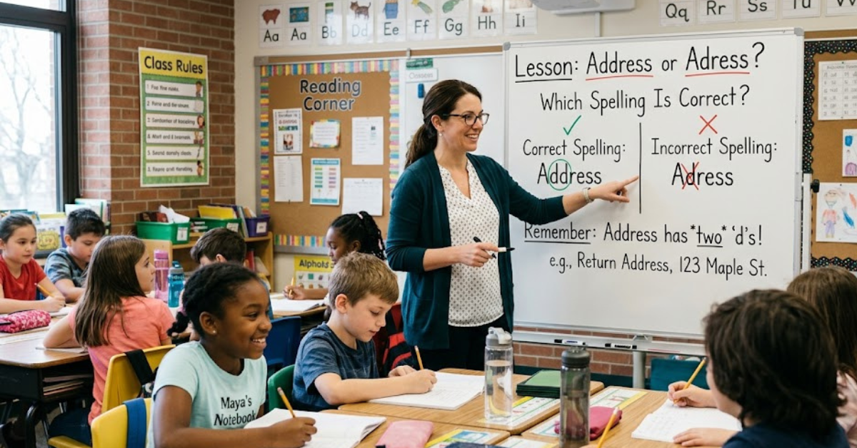 Adress or Address: Which Spelling Is Correct?