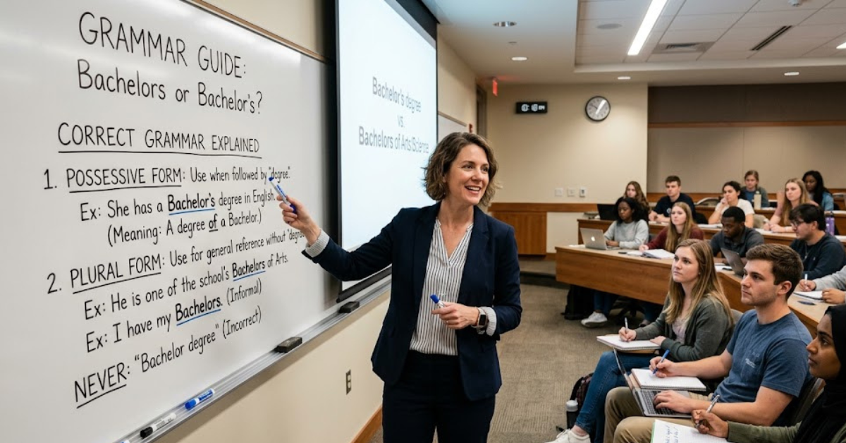 Bachelors or Bachelor’s Correct Grammar Explained