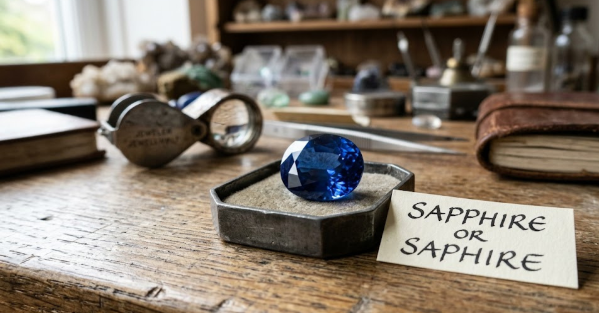 Sapphire vs Saphire: Meaning, Spelling & Facts Explained