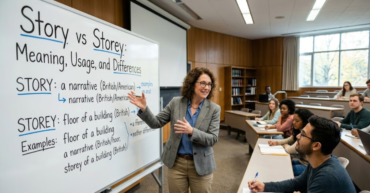 Story vs Storey: Meaning, Usage, and Differences