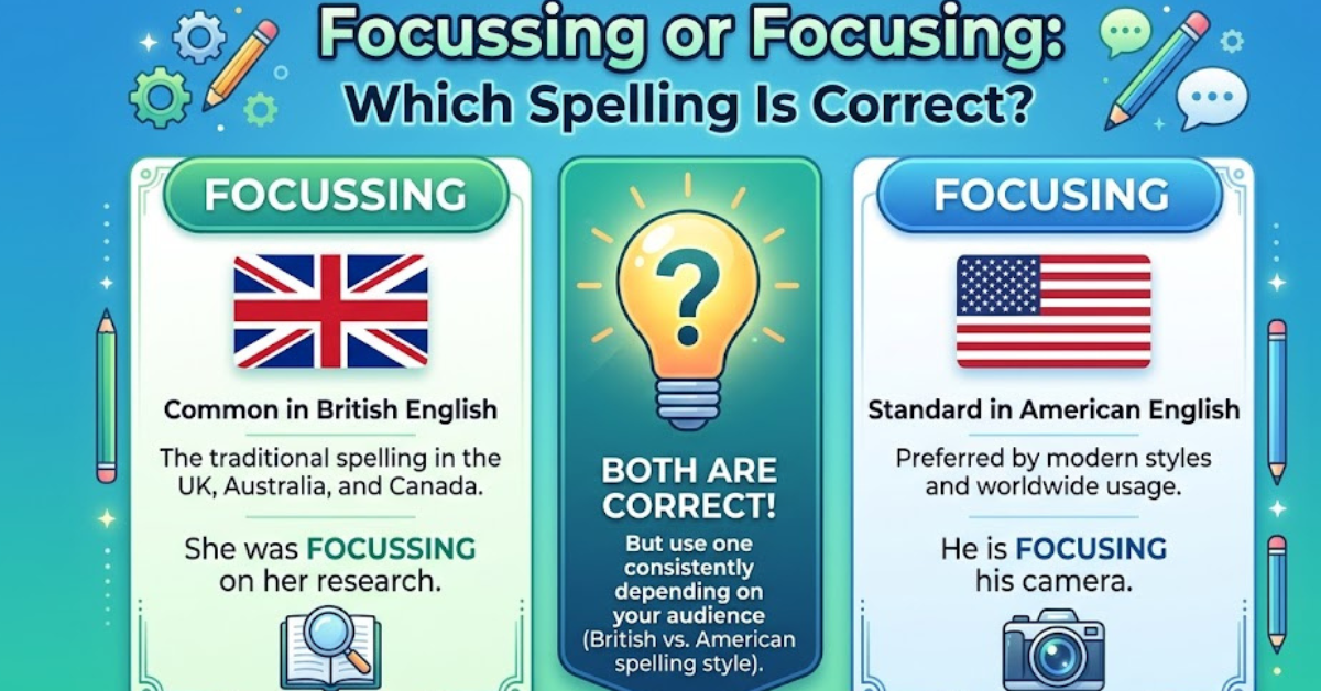 Focussing or Focusing: Which Spelling Is Correct?