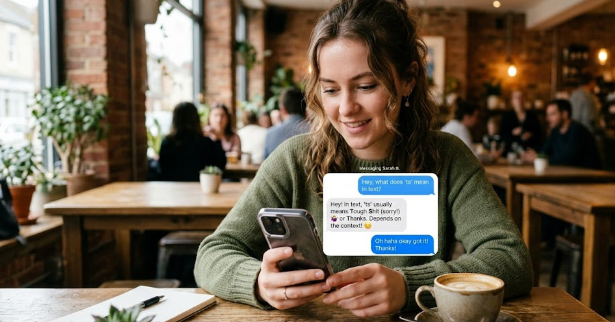 TS Meaning in Text: What It Means and How to Use It
