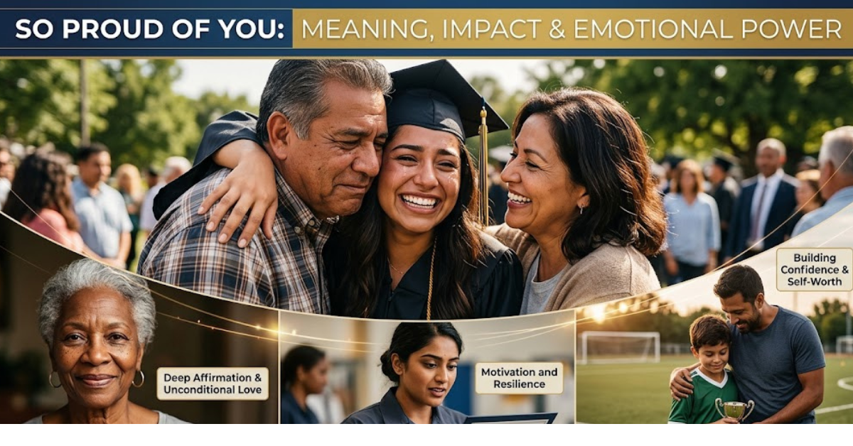 So Proud of You: Meaning, Impact & Emotional Power