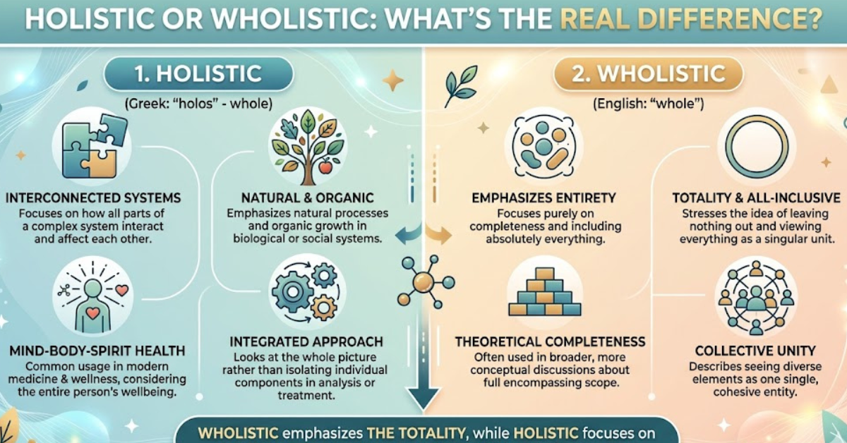 Holistic or Wholistic: What’s the Real Difference?
