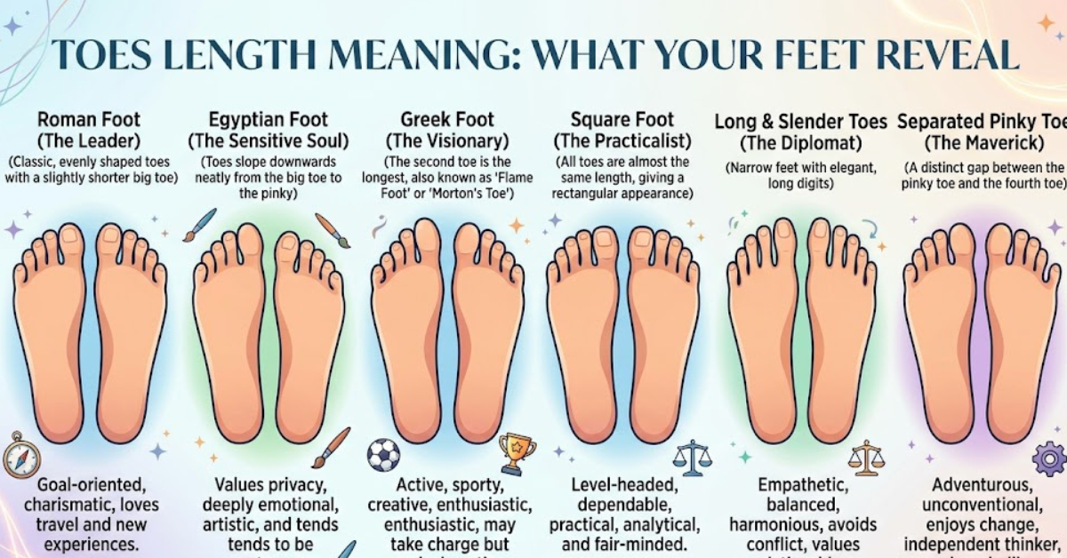 Toes Length Meaning: What Your Feet Reveal