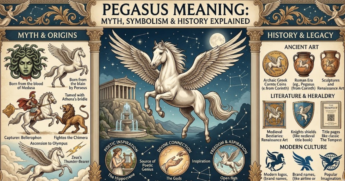 Pegasus Meaning: Myth, Symbolism & History Explained