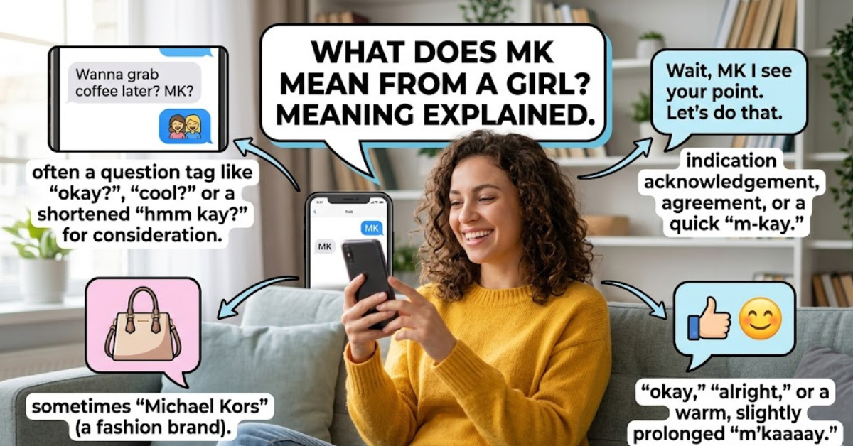 What Does MK Mean From a Girl? Meaning Explained