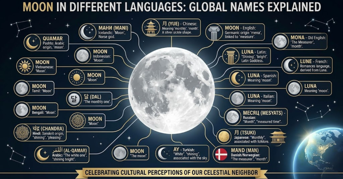 Moon in Different Languages: Global Names Explained