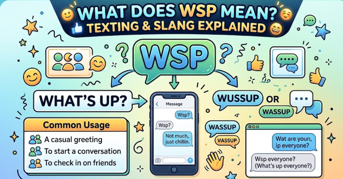 What Does WSP Mean? Texting & Slang Explained