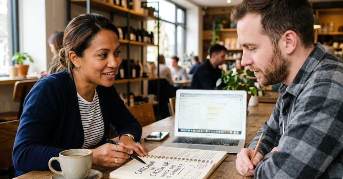Catchup or Catch Up: Which One Is Correct?
