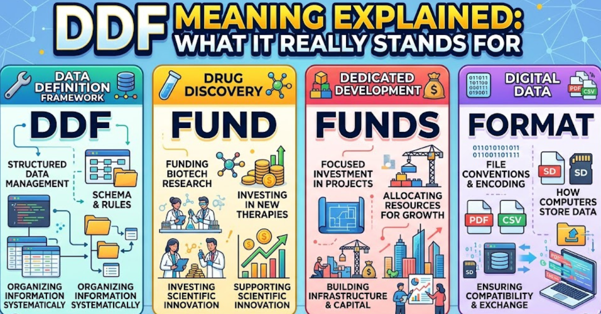 DDF Meaning Explained: What It Really Stands For
