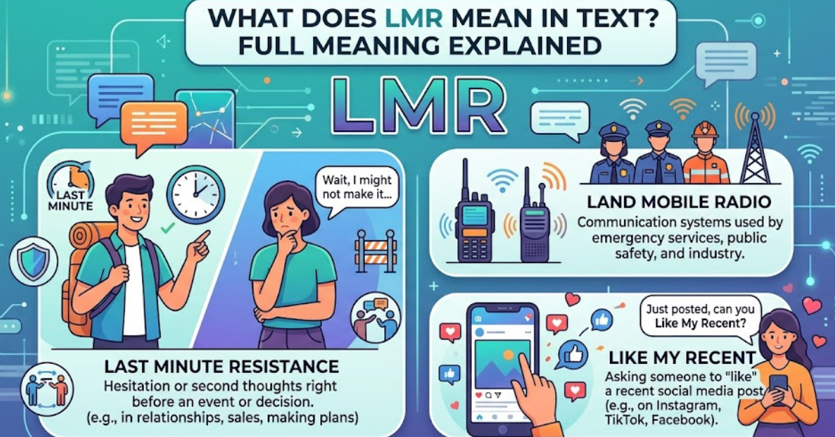 What Does LMR Mean in Text? Full Meaning Explained
